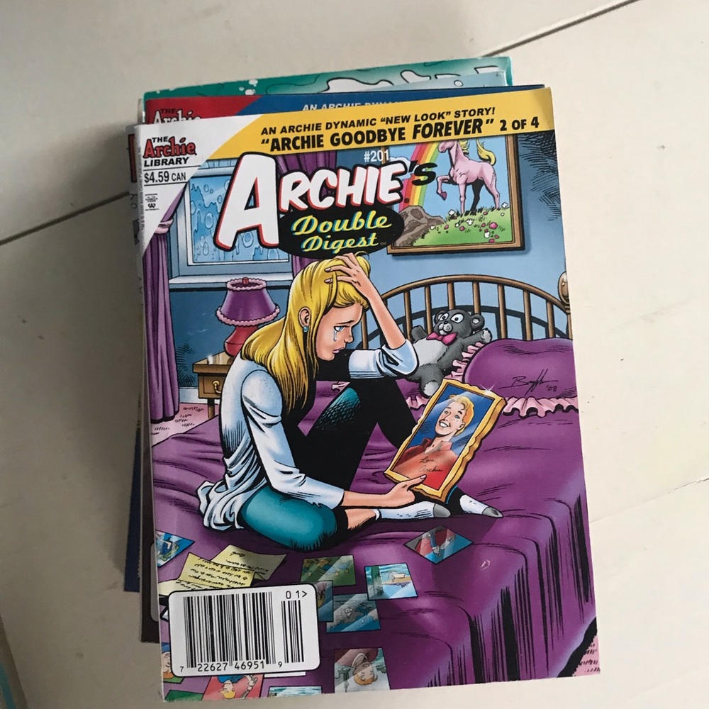Archie's Double Digest Comic #201 - Purple Cover